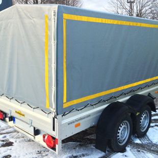auto piekabju tenti un karkasi ar atstarotājiem