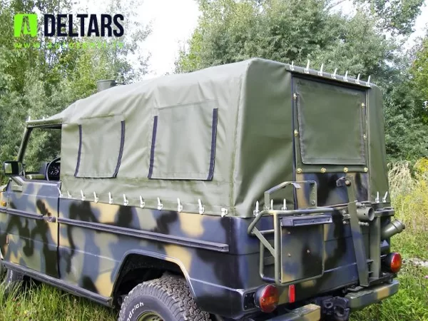 MERCEDES GD240 SĀNSKATS - AIZVĒRTI PVC LOGI 2