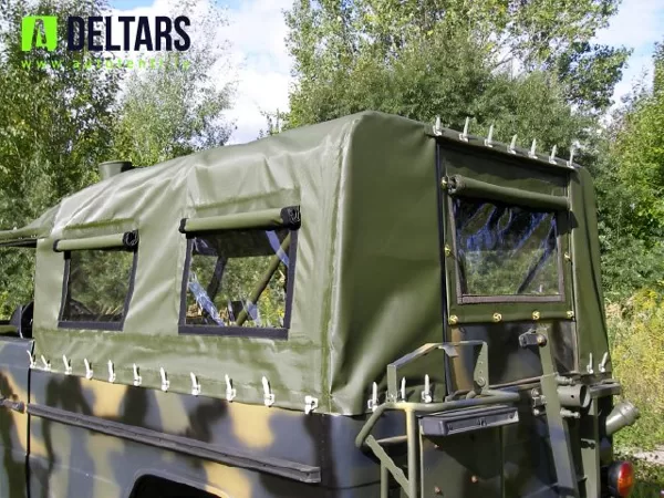 MERCEDES GD240 SĀNSKATS - ATVĒRTI PVC LOGI 2