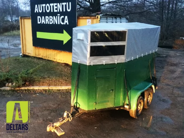 TENTU SERVISS - JAUNS ZIRGU PIEKABES TENTS