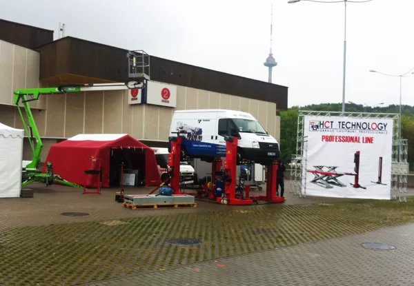 HCT Automative izstādē DELTARS telts
